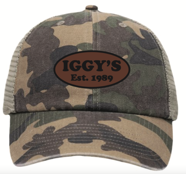 Iggy's Leather Patch Hat