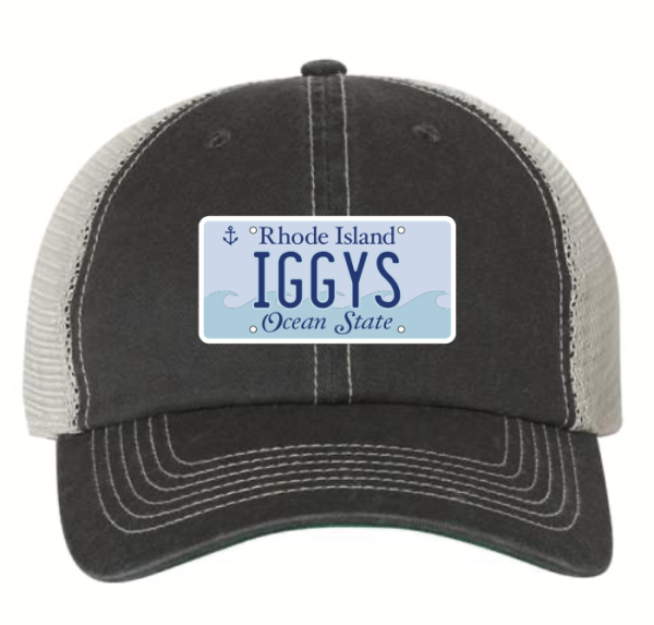 Iggy's License Plate Patch Hat