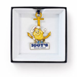 Iggy's Rhode Island Anchor Ornament
